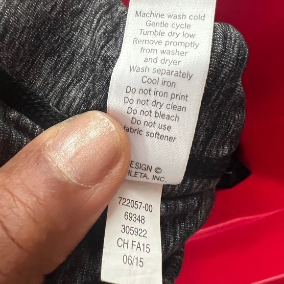 Athleta grey cropped jogger pants size S - Picture 5 of 7